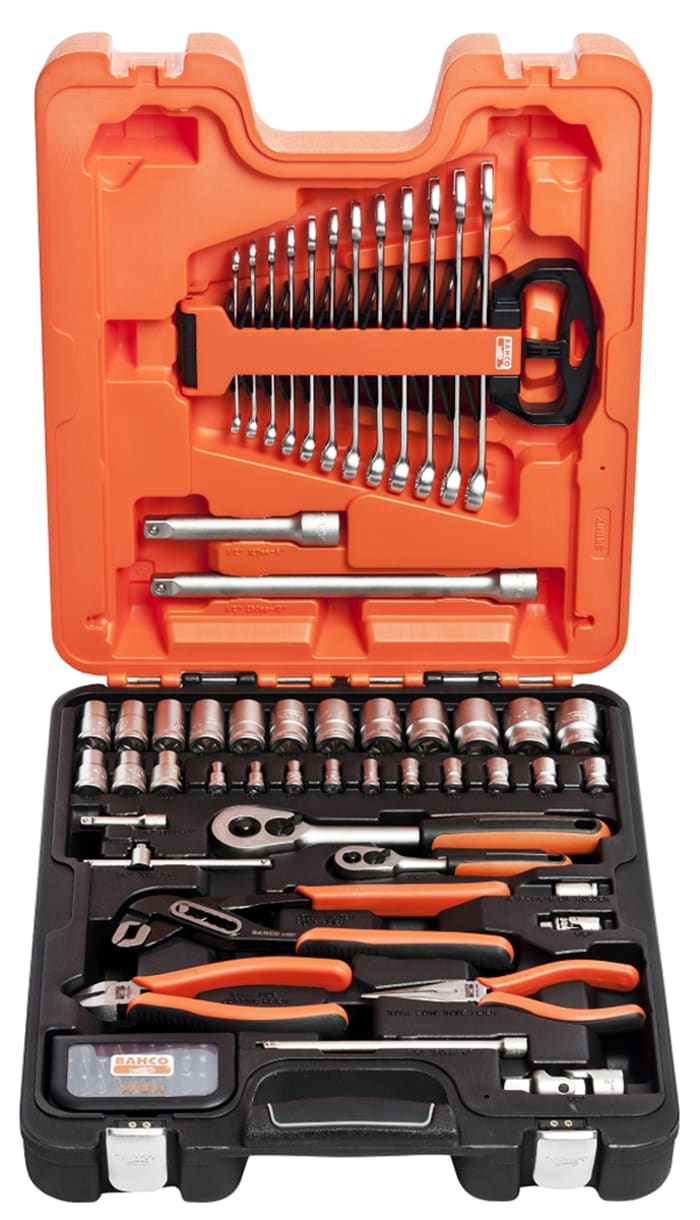 Bahco 81 Piece Electro Mechanical Tool Kit