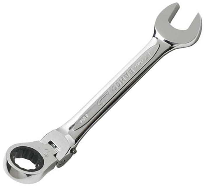 41RM13 Bahco Bahco Ratchet Spanner, 13mm, Metric, Double Ended, 154