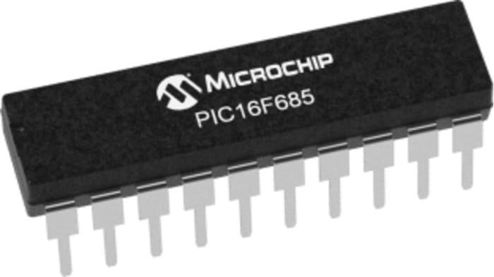 Microchip, 8bit PIC, PIC16F Microcontroller, 20MHz, 4096 words Flash, 20-Pin PDIP