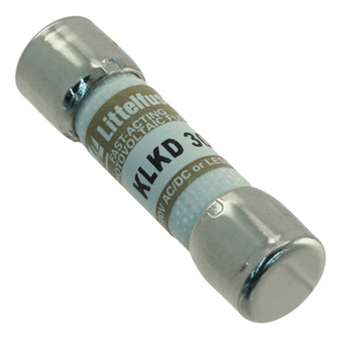 Littelfuse 3A F Melamine Cartridge Fuse, 10 x 38mm