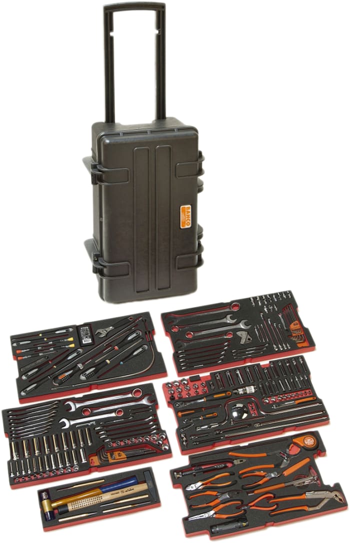4750RCHDW01FF1 Bahco Bahco 240 Piece Mechanical Tool Kit with Box