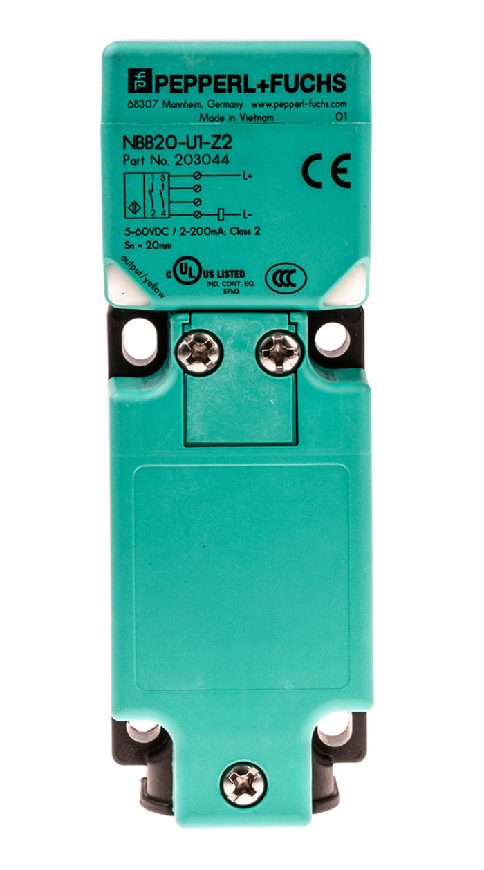 NBB20-U1-Z2 Pepperl + Fuchs | Pepperl + Fuchs Inductive