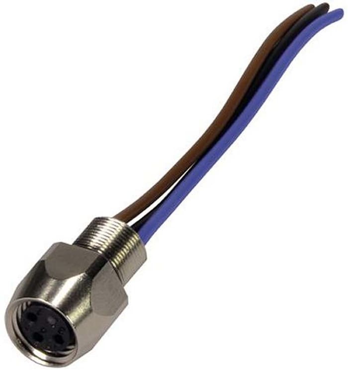 Harting Straight Female 3 way M8 to Unterminated Sensor Actuator Cable, 5m
