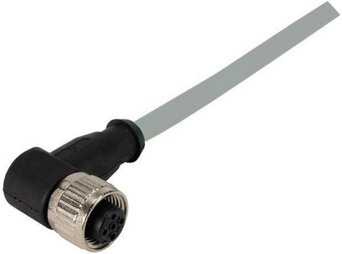 HARTING Right Angle Female 5 way M12 to Unterminated Sensor Actuator Cable, 5m