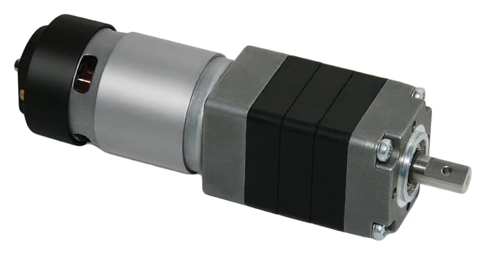 Micromotors Brushed Geared DC Geared Motor, 55.2 W, 24 V dc, 2.5 Nm, 116 rpm, 10mm Shaft Diameter