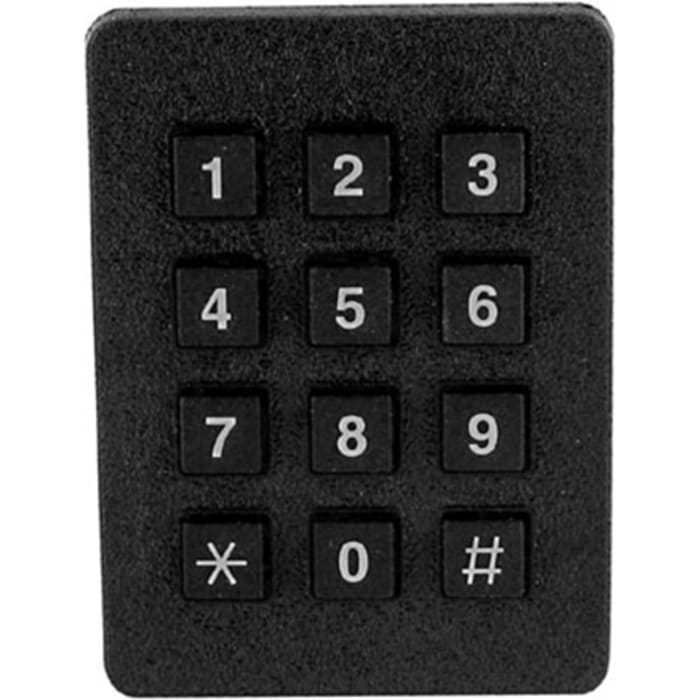 Grayhill 12 Key ABS, Cycolac FR15 Keypad
