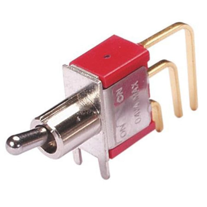 Grayhill Toggle Switch, Panel Mount, Latching, DPDT, Solder Terminal, 28 V dc, 250 V ac