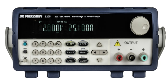 BK Precision Digital Bench Power Supply, 60V, 25A, 1-Output, 600W