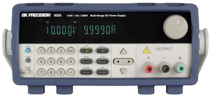 Laboratuvar Tipi Güç Kaynağı BK Precision BK9206, Dijital, Çıkış Gücü: 600W, 0 → 150V