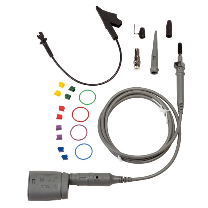 Metrix HX0 Series HX0130 Oscilloscope Probe, Voltage Type, DC to 500MHz, 1:10, BNC Connector