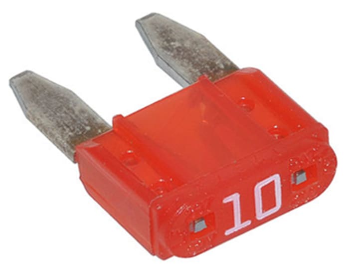 Littelfuse 10A Red Blade Car Fuse, 32V ac/dc