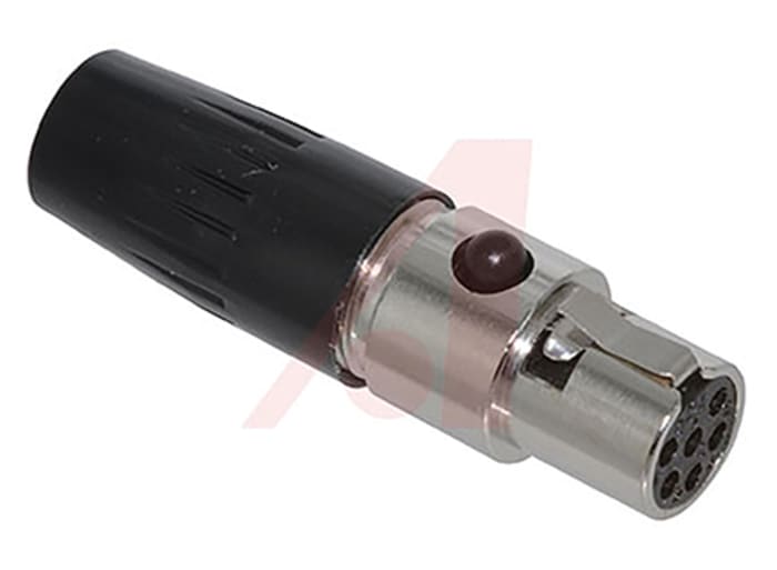 Switchcraft Cable Mount XLR Connector, Female, 125 V ac, 6 Way, Silver Plating