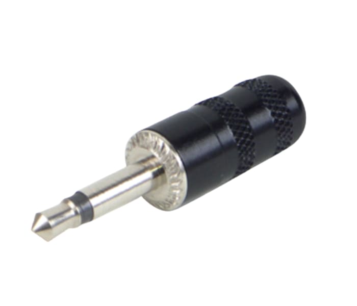 Switchcraft Jack Connector 2.5 mm Cable Mount Mono Plug, 2Pole 125mA