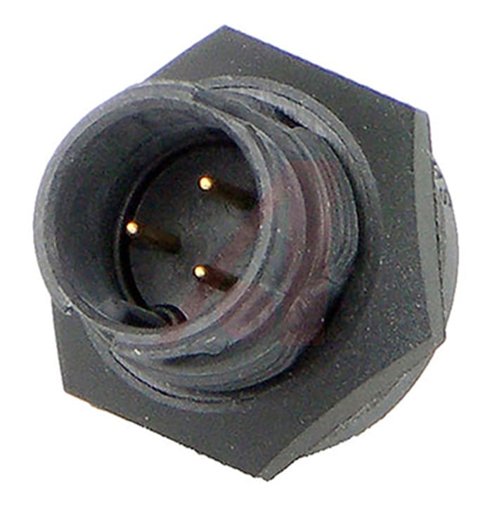 Switchcraft Connector, 3 Contacts, Panel Mount, Plug, Female, IP16, IP18, IP66, IP68, EN3 Series
