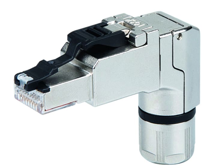 Conector RJ45 hembra CAT8.1 25 / 40G - telegartnet TJ00029A8000