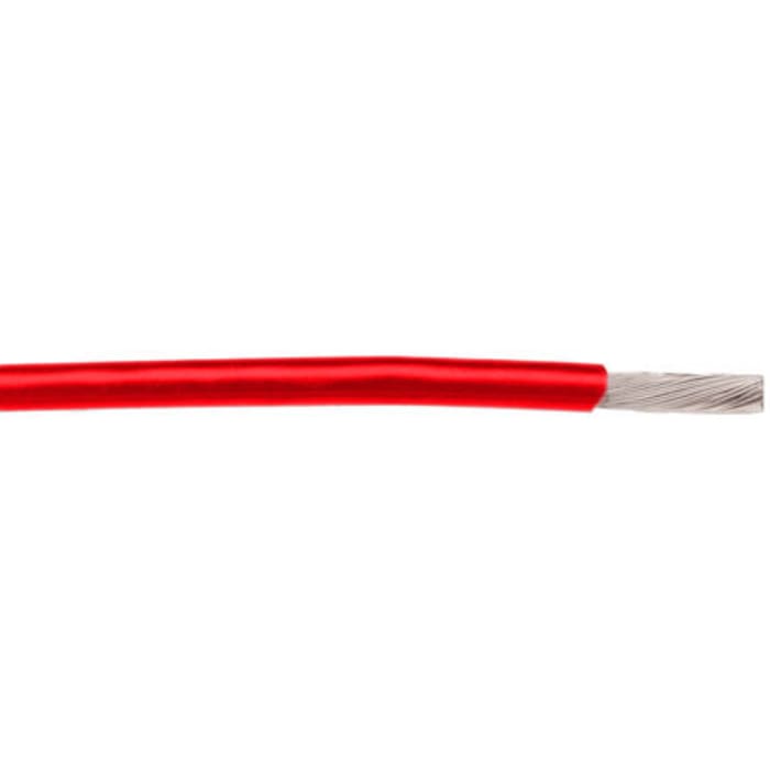 Cable de conexión Alpha Wire 5875 RD005, área transversal 0,33 mm² Filamentos del Núcleo 19/0,16 mm Rojo, 1 kV, long.