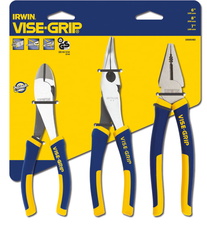 Irwin 3-Piece Plier Plier Set