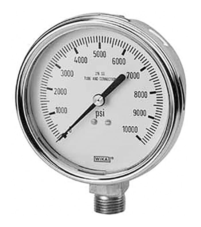 MANÓMETRO INDICADOR DE PRESIÓN DE 0 - 2000 PSI MARCA BOURDON