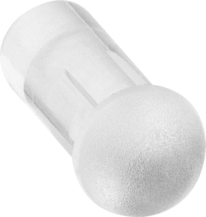 Mentor GmbH Panel Mount 1-Way Horizontal, Vertical, Straight Rigid LED Light Pipe Clear, Yellow