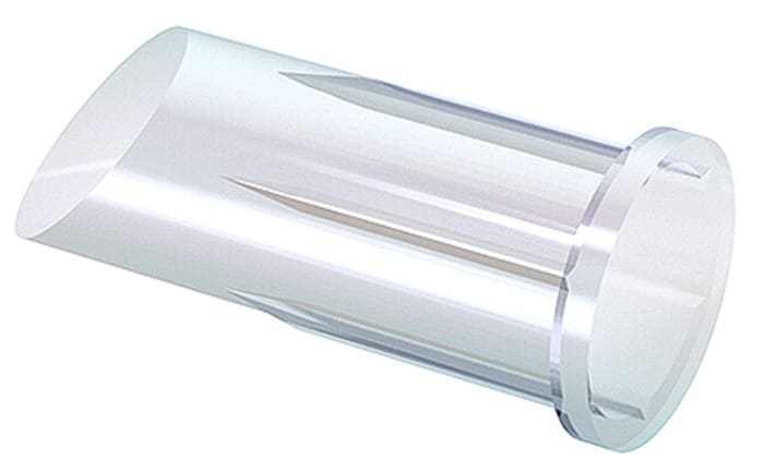 1282.1200 MENTOR, Panel Mount LED Light Pipe, Clear Recessed Lens
