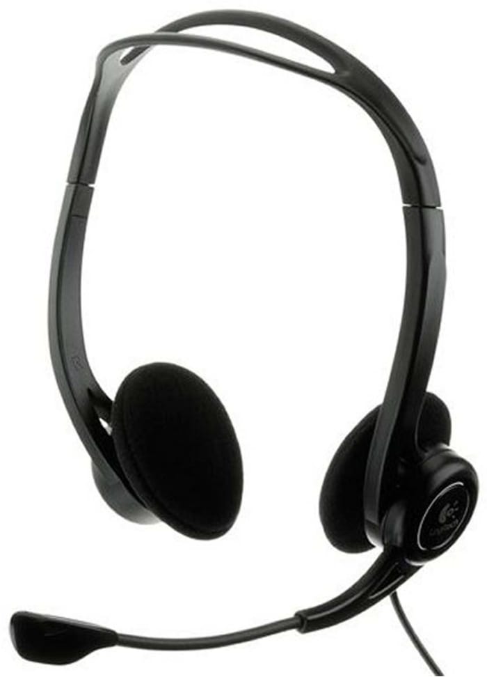 981-000100 Logitech | Logitech 960 Black Wired USB A On Ear Headset |  880-1432 | RS Components