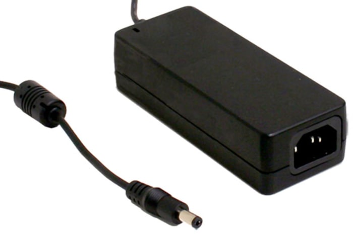 MEAN WELL 40W Power Brick AC/DC Adapter 48V dc Output, 840mA Output