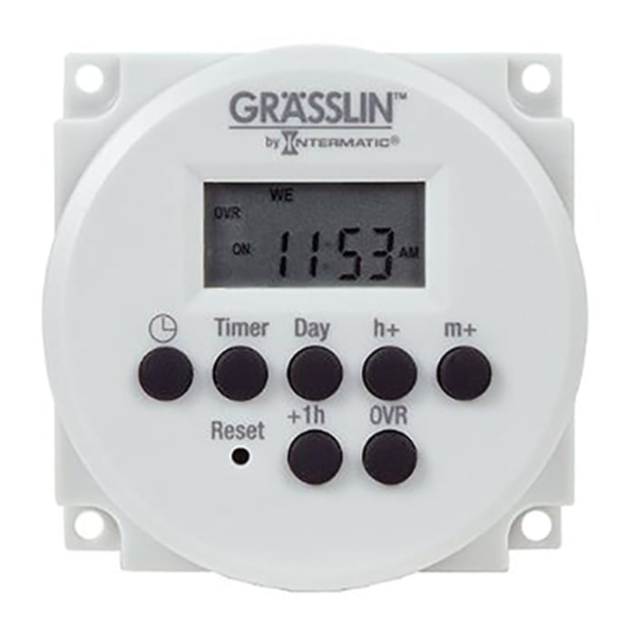 FM1D14E24 Grasslin Grasslin Flush Mount Timer Surface Mount Timer