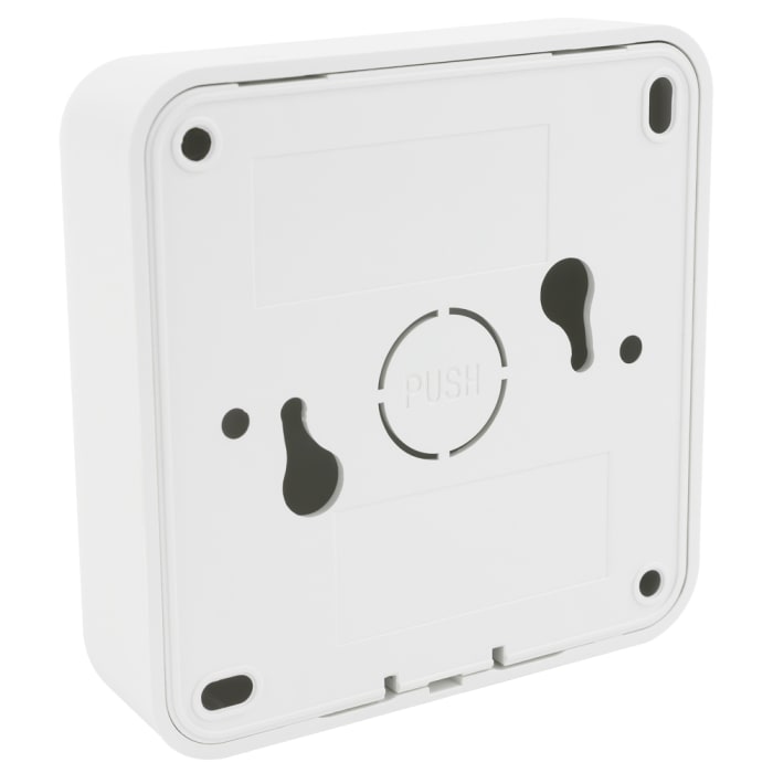 Boîtier CAMDENBOSS CBR, 86 x 86 x 25.5mm, Blanc