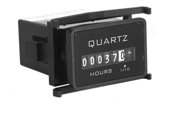 Trumeter 722 Hour Meter, 6 Digit Analogue, 50Hz, 90 → 264 V ac