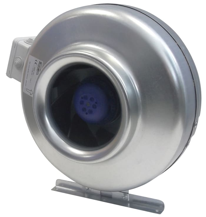 Vent-Axia SDX150 Euro Round In Line Duct Fan, 536m³/h, Four Sealing Rings, Weather Tight Fit, Duct Size 150mm