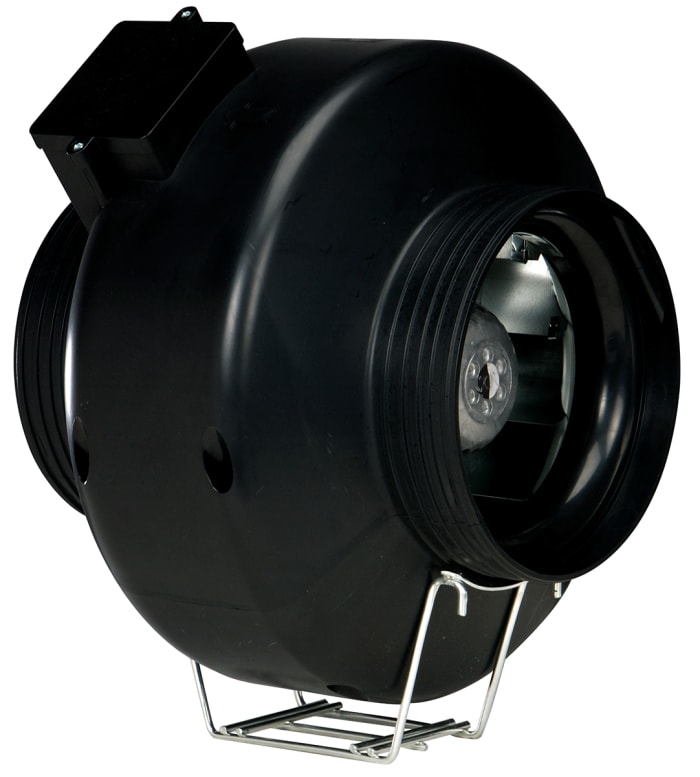 Vent-Axia ACP15012 ACP Round In Line Duct Fan, 320m³/h, Adjustable  Mounting, Easy Installation, Tough Plastic Casing