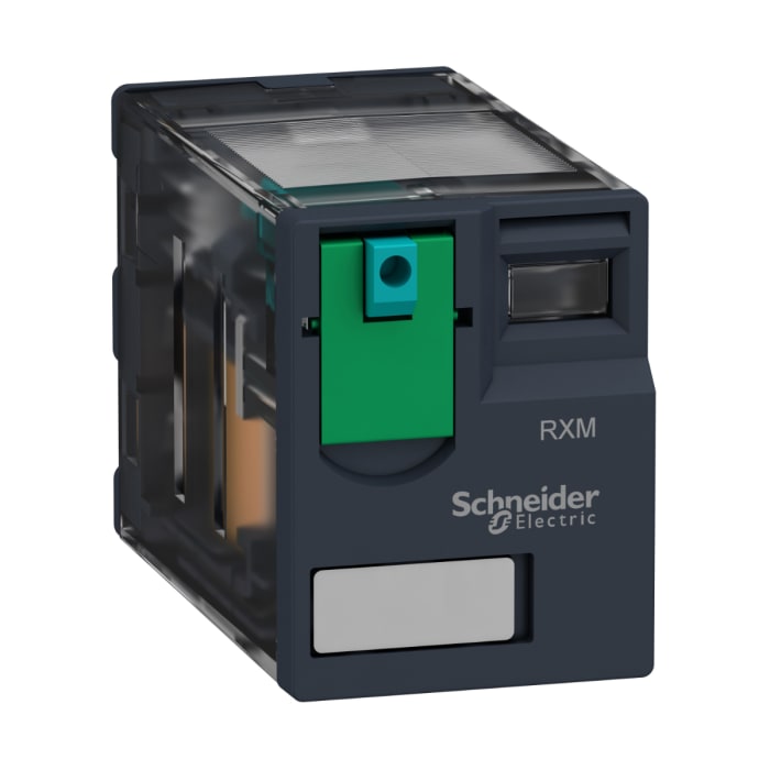 Relais de puissance Schneider Electric Harmony Relay RXM, 2 RT, bobine 24V c.c. Enfichable 900mW