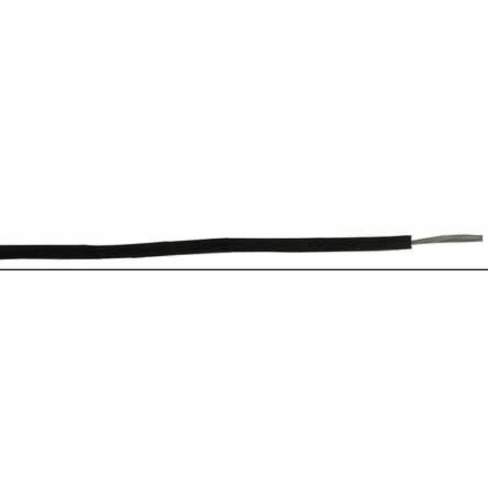RS PRO Black 4mm² Hook Up Wire, 12 AWG, 56/0.3 mm, 100m, Cross Linked Polyolefin Insulation