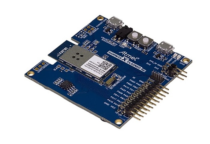 Atmel ATSAMW25-XPRO 2.7 → 3.6V WiFi Module Evaluation Kit, 802.11b/g/n I2C, IrDA, LIN2, SPI, USART