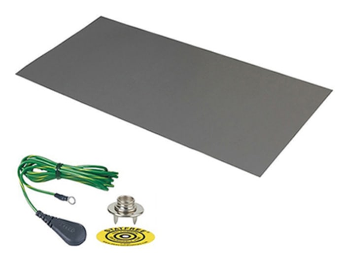 Desco Grey Table ESD-Safe Mat x 30in