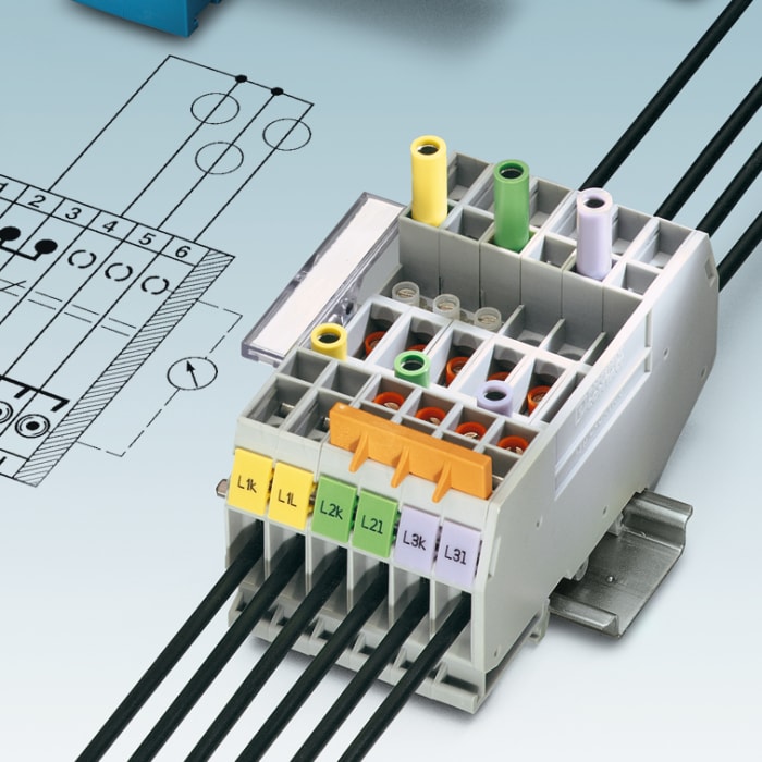 3026272 Phoenix Contact Phoenix Contact Grey URTK 6 Test Disconnect