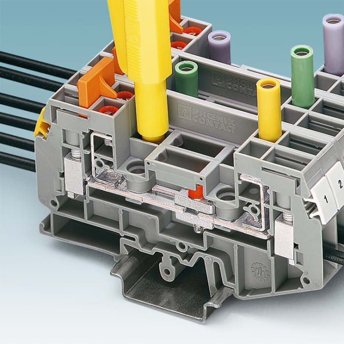 3026272 Phoenix Contact Phoenix Contact Grey URTK 6 Test Disconnect