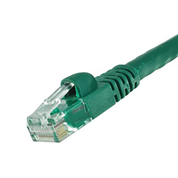 Cinch73, 15m Cat6, Green RJ45 to Male RJ45 Male, U/UTP Unshielded, Terminated PVC Sheath