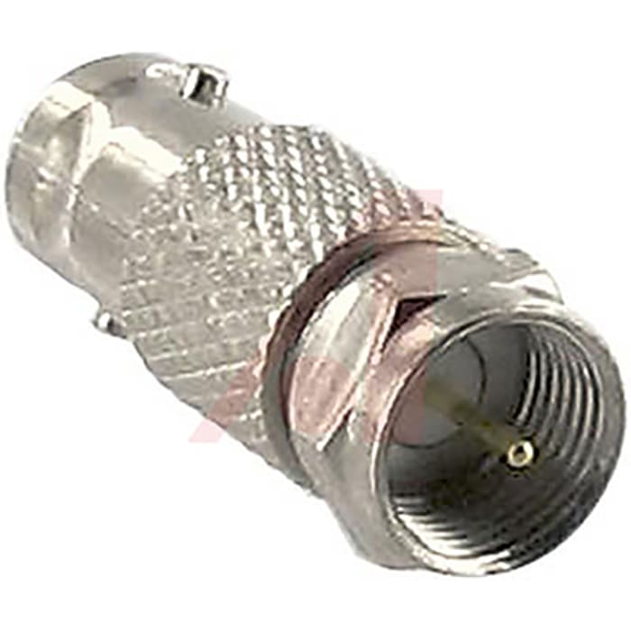 Cinch Straight 75Ω RF Adapter Type F Plug to BNC Socket 500MHz