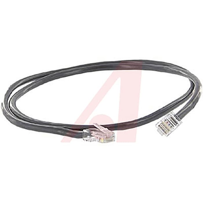 Cinch Connectors Cat5e Ethernet Cable, UTP, Black, 1.52m