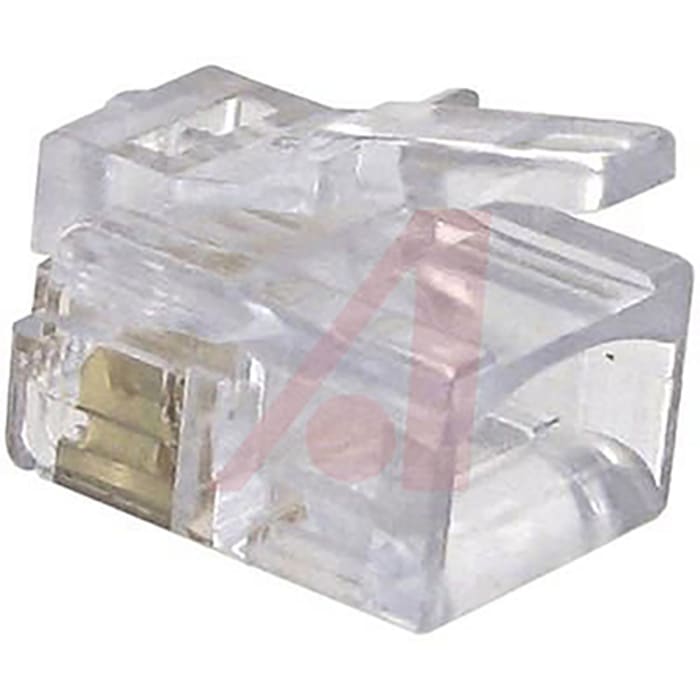 Connecteur RJ12 cat 5e Cinch série 32 Mâle, Non blindé Montage sur câble Droit