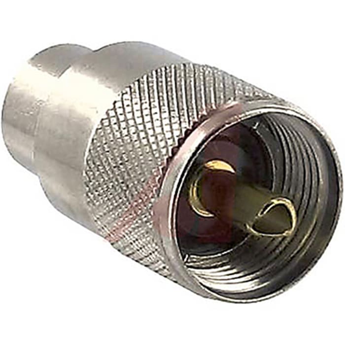 Cinch, Plug Cable Mount UHF Connector, Solder Termination, Straight Body
