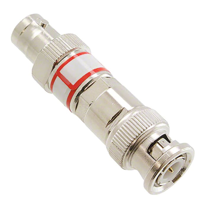 Cinch 50Ω RF Attenuator Straight BNC Connector BNC Plug to BNC Socket 10dB, Operating Frequency 0 → 2GHz