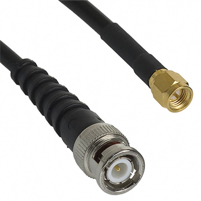 Cinch 415 Series Male SMA to Male BNC, 304.8mm, RG58 Coaxial, Terminated50 Ω
