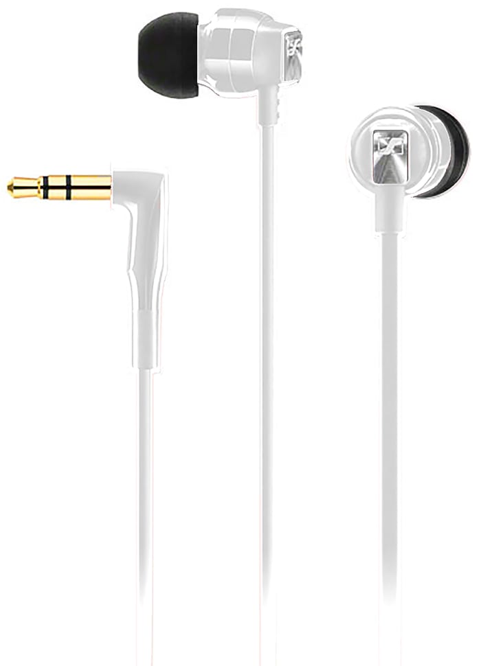 Sennheiser CX 3.00 3.5 mm Angled Plug Earphone Headphones, Cable Length 1.2m