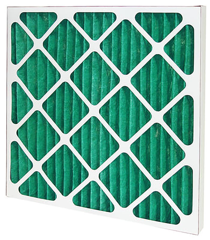 Camfil AeroPleat Eco Series Cotton, Synthetic Fibre Pleated Panel Filter, G4 Grade, 592 x 592 x 48mm