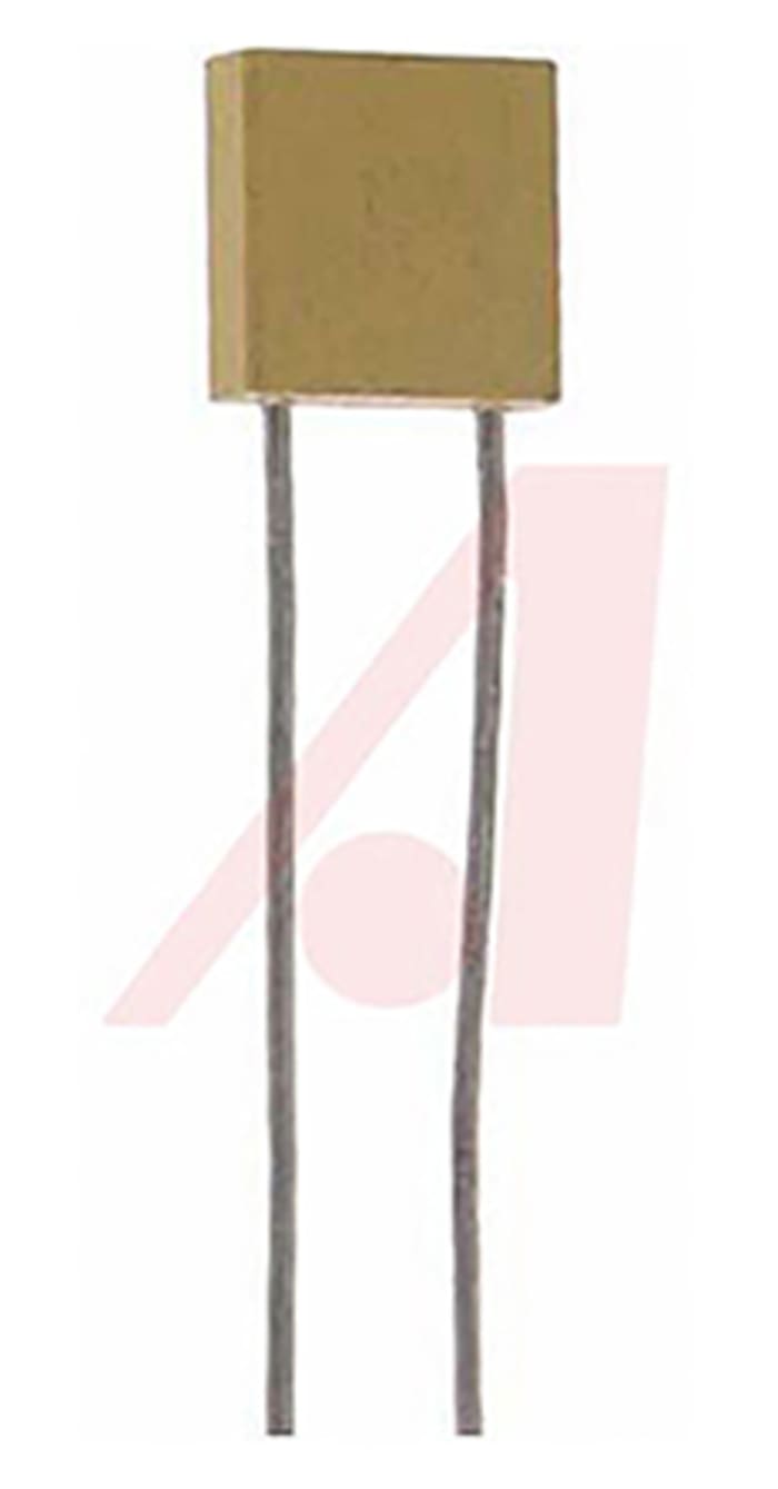 KYOCERA AVX 1μF Multilayer Ceramic Capacitor MLCC, 50V dc V, ±10% , Through Hole