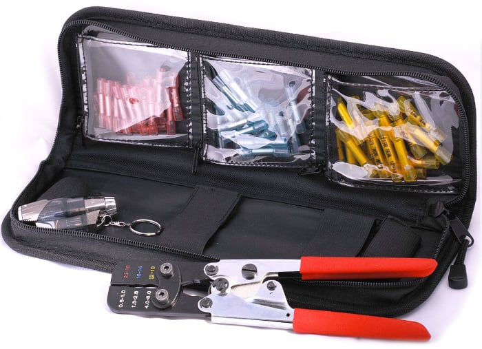 Cosses et raccords thermorétractables Wessex Technical Products Ltd, Kit de bornes thermo-rétractables