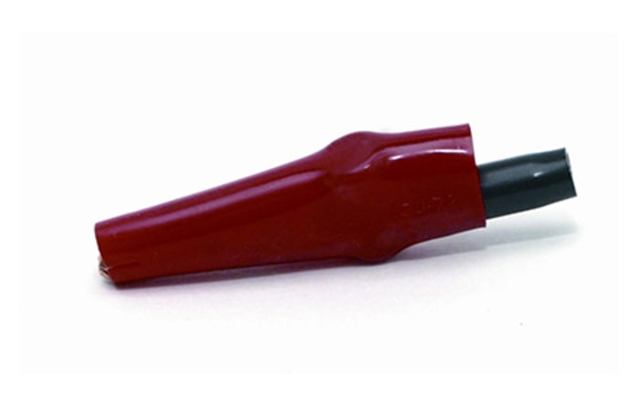 Mueller Electric Crocodile Clip, Beryllium Copper Alloy Contact, Red
