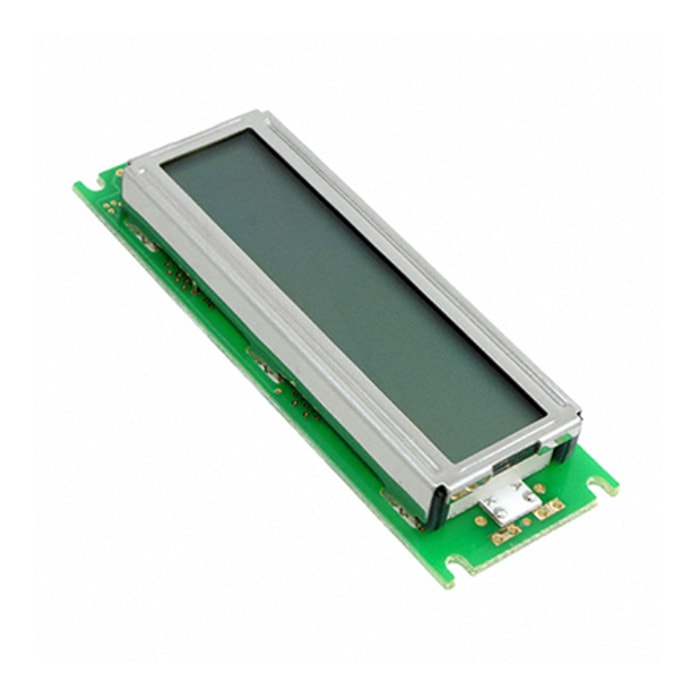 Lumex LCM-S01602DSF/C Alphanumeric LCD Display, 2 Rows by 16 Characters, Transflective